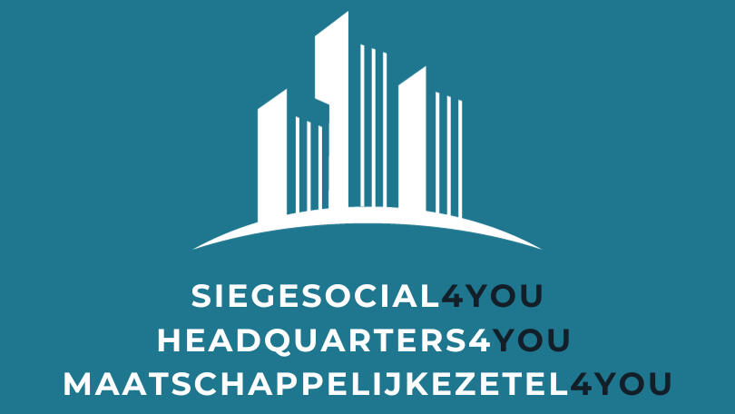 Logo SiegeSocial4You HeadQuarters4You Maatschapelijkezetel4You